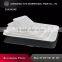 Beautiful rectangular white porcelain ceramic plates
