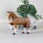 Unstuffed plush animal kids amusement toy rides toys, riding horse toy