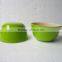Handicraft spun bamboo bowl safe for food, salad bowl made in Vietnam