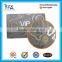 CR80 pvc material plastic VIP membership card with UV spot