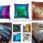 Latest design mermaid pillow reversible sequin pillow
