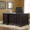 Sauder Edge Water Executive Desk, Estate Black Finish