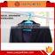 multifunction plastic anti-slip laundry hanger with two circle racks-pink