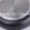 SGS Certificate Marble Coating Industrial Gas Diamond Frying Pan
