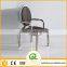 B980 Wholesale luxury leather gray arm chair