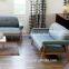 Fashion simple home decoration modern Solid color low arm sofa