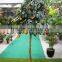 Home gardens for curtain hotel decoration 200cm Height making artificial live plastic green orange bonsai tree EZZPZ06 0302