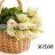 gift willow basket with handle cheap wicker basket