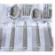 Stainless steel table knife sets with beautiful handle and golden color