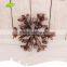 GNW CHWR-1605010 High quality Christmas Decoration Hexagon Star Natural Pinecone