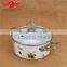 High Quality Printing Gift Promotion Hot Item Enamel/ Ceramic Casserole Pot /Cookware Set