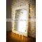 battery operated glass string warm white bulb decorative light