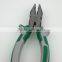 200mm polished carbon steel combination plier with soft grip design
