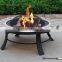 30 inch square slatetable fire pit