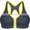 Fitness Sports Shock Absorber Zipped Fashion Moudel Bra For Women