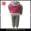 Stocklots pu Fleece Sportswear Clothing Sets