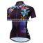 Professional custom lady bicycle women wear best cool design female cycling jersey with lower collar