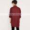 Italian style extra long sleeve checked shirts famous brand shirts for men