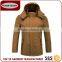 Mens Detachable Hood Padding Leisure Travel Jacket