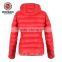 new fashion slim winter hoody red ultralight women goose down jacket W1097