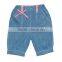 kids short jeans 100% cotton for little boys summer pants for baby boy