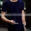Han edition cultivate one's morality round collar T-shirt printing shirt