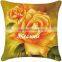 Hot Fashion Multicolor Flower Pattern Square Throw Pillow Cotton Beautiful Needlework Cross Stitch