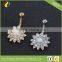 Multifunctional Sun Flower Navel Ring for Wholesales