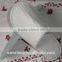 White Disposable Hotel Slippers