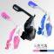 Full Face Snorkel Mask for Gopro Full Face Dry Snorkel Mask New Diving Snorkel Mask Xiaomi yi Camera Snorkel Mask Snorkel Mask in Diving Masks Diving Snorkel Mask Set Hot Design Mutation Snorkel Mask Easy Breath Diving Snorkel