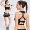 Women Running Fitness Short Tank Top Quick Dry Mesh Sports Bra