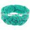 Girls Chiffon Flower Headbands Baby Hair Band Elastic Lace Children Head , baptism, wedding,photo