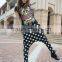 Girls Hot Black Star Crotch Pants