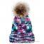 Candy Colors Fahion Knitted Ladies Scarf Hat