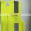 2017 fluorescent yellow cheap safety reflective kid vest