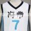 Fantasia Anime Lolita-Best Sale Kuroko's Basketball Ryota Kise Kaijo High School Basketball Team Uniform White Number 7 Cosplay
