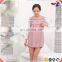 pink color anti radiaiton dress for pregnant women