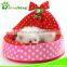 2015 Strawberry cream bed for luxury pet dog beds