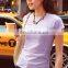 custom printing 100% American Cotton T-shirt women