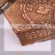 Custom fashion Embossed genuine leather patch &leather badges for Jeans