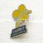 Cute bee custom lapel pin with enamel logo, metal enamel pin