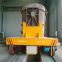 50 ton motorized driven electric rail flatbed ladle transfer car equipped hydraulic lifting equipment