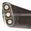 HUATONG TYPES 3X4awg Copper Conductor Rubber Insulated And Sheathed Submersible Oil Pump Cable ESP Cable