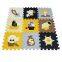 QT MAT Non-toxic 12in x 12in 9pcs/set EVA Foam Pirate Puzzle Mat Flooring