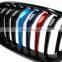 1 SLAT GLOSSY M COLOR FRONT GRILLE FOR BMW 1 SERIES F20 15-17