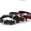 Durable Double Layer Leather Pet Collar Comffortable Leash Training Dog Rope Pet Neck Chain Pet Supplies