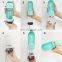 HQP-WS000 HongQiang Leakproof Pet Dog Outdoor Water Dispenser  Puppy Feeding collapsible  Water Bottle