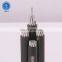 Aluminum Aluminum alloy conductor PE/XLPE insulated two three four core aerial bundle cable