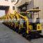 Free shipping mini bagger 1000kg 1 ton 2 cylinder in garden mini excavator 1 ton for sale