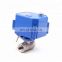 1/2" ,3/4" and 1" Stainless Steel NPT  2way Water Electric Ball valve for Drip Irrigation Valve